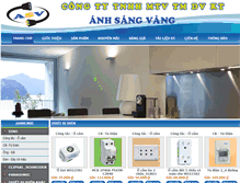 Tablet Screenshot of anhsangvang.com